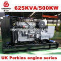 50 / 60hz AC trifásico 500KW generador por el motor del Reino Unido